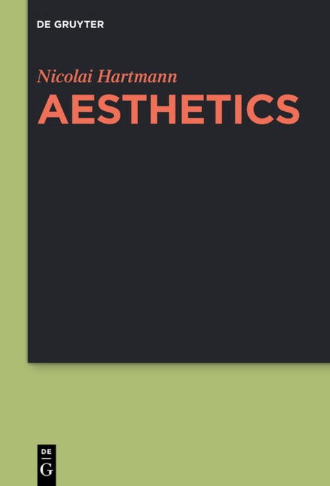 Aesthetics - Nicolai Hartmann