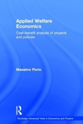 Applied Welfare Economics - Massimo Florio