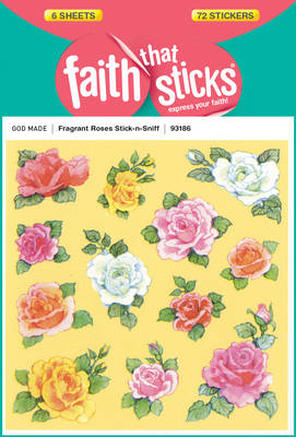 Fragrant Roses Stick-N-Sniff - Faith That Sticks Stickers -  Tyndale