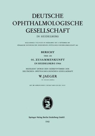 Bericht über die 66. Zusammenkunft in Heidelberg 1964