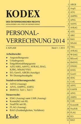 KODEX Personalverrechnung 2014 - Josef Hofbauer