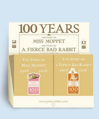 The Story of Miss Moppet and the Story of a Fierce Bad Rabbit Centenary Counterpack (10 Copy) - Beatrix Potter