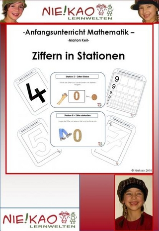 Anfangsunterricht Mathematik - Ziffern in Stationen