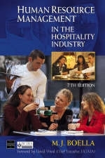 Human Resource Management in the Hospitality Industry - M. J. Boella