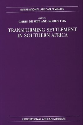Transforming Settlement in Southern Africa - 