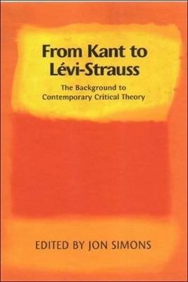 From Kant to Lévi-Strauss - 
