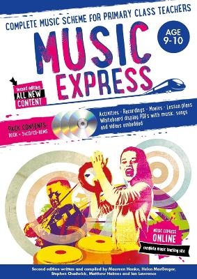 Music Express: Age 9-10 (Book + 3CDs + DVD-ROM)
