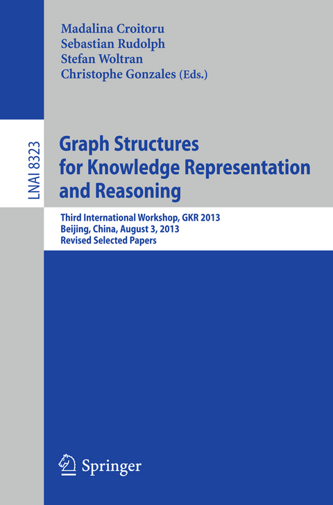 Graph Structures for Knowledge Representation and Reasoning - 