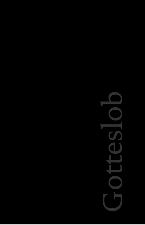 Gotteslob-Buchh&uuml;lle, Kunststoff schwarz