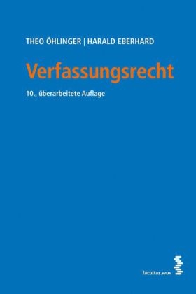 Verfassungsrecht - Theo &Ouml;hlinger, Harald Eberhard