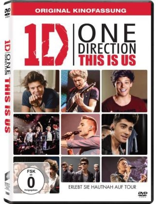One Direction: This is us, 1 DVD