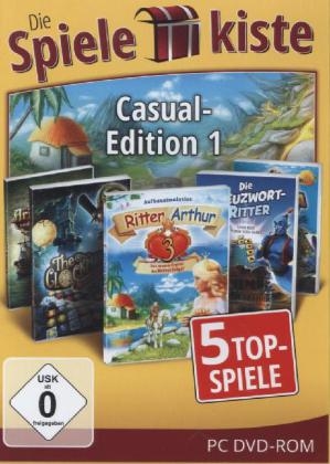 Die Spielekiste, Casual-Edition 1, 5 CD-ROMs