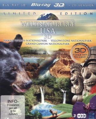 Weltnaturerbe 3D - USA, 3 Blu-ray (Special Edition)