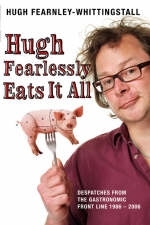 Hugh Fearlessly Eats it All
