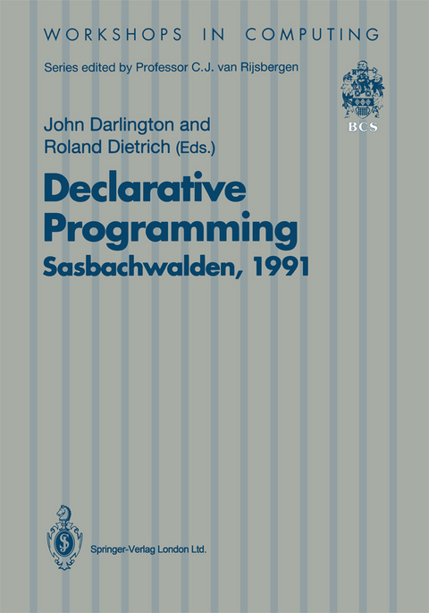Declarative Programming, Sasbachwalden 1991 - 