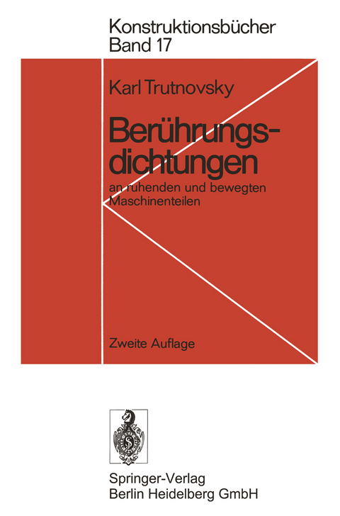 Ber&uuml;hrungsdichtungen - Karl Trutnovsky