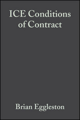The ICE Conditions of Contract - Brian Eggleston