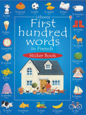 First 100 Words in French Sticker Book