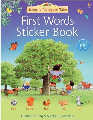First Words Sticker Book - Heather Amery