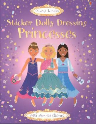 Sticker Dolly Dressing Princesses - Fiona Watt