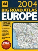 Big Road Atlas Europe -  Automobile Association