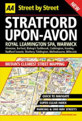 AA Street by Street Stratford-upon-Avon -  AA Publishing
