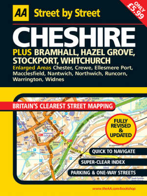 AA Street by Street Cheshire Midi