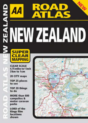 AA Road Atlas New Zealand