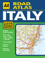 AA Road Atlas Italy