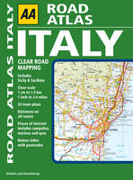 AA Road Atlas Italy -  AA Publishing