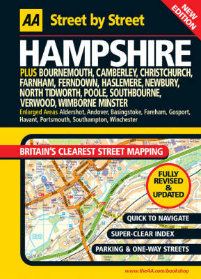 AA Street by Street Hampshire Maxi