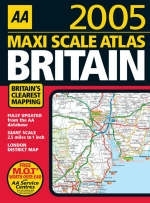Maxi Scale Atlas Britain -  Automobile Association,  AA Publishing