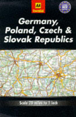 Essential Road Map Germany, Poland, Czech and Slovak Republics