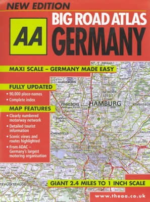 Big Road Atlas Germany -  Automobile Association