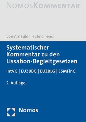 Systematischer Kommentar zu den Lissabon-Begleitgesetzen