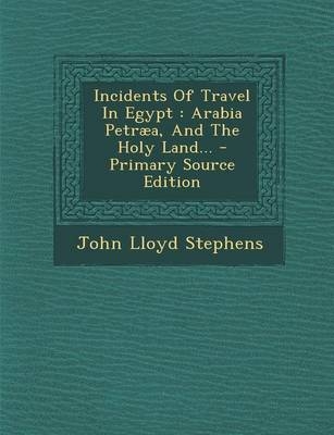 Incidents of Travel in Egypt