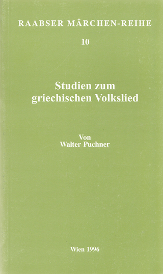 Studien zum griechischen Volkslied