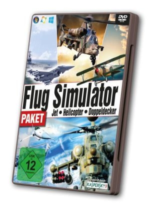 Flugsimulator Paket, 1 DVD-ROM