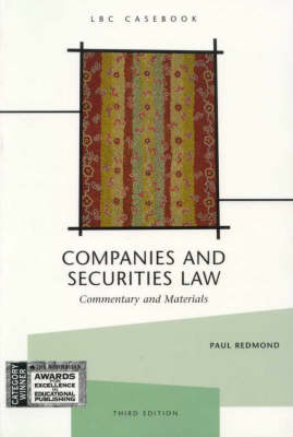 Companies and Securities Law: Commentary and Materials - Paul Redmond