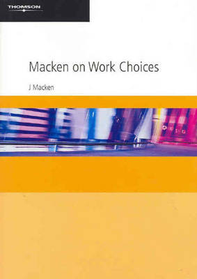 Macken on Work Choices - James Macken