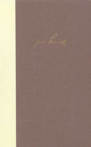 Bargfelder Ausgabe. Werkgruppe I. Romane, Erzählungen, Gedichte, Juvenilia