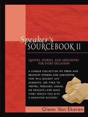 Speakers Sourcebook II