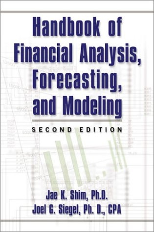 Handbook of Financial Analysis, Forecasting and Modelling