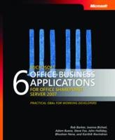 6 Microsoft Office Business Applications for Office SharePoint Server 2007