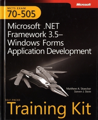 Microsoft® .NET Framework 3.5Windows® Forms Application Development