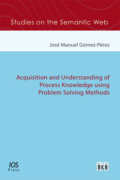 Acquisition and Understanding of Process Knowledge using Problem Solving Methods - Jose M G&oacute;mez-P&eacute;rez