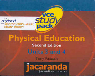 VCE Study Pack Physical Education Units 3 and 4