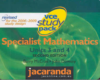 VCE Study Pack Specialist Mathematics