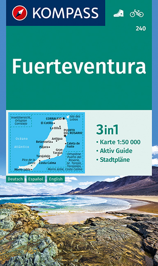 KOMPASS Wanderkarte Fuerteventura