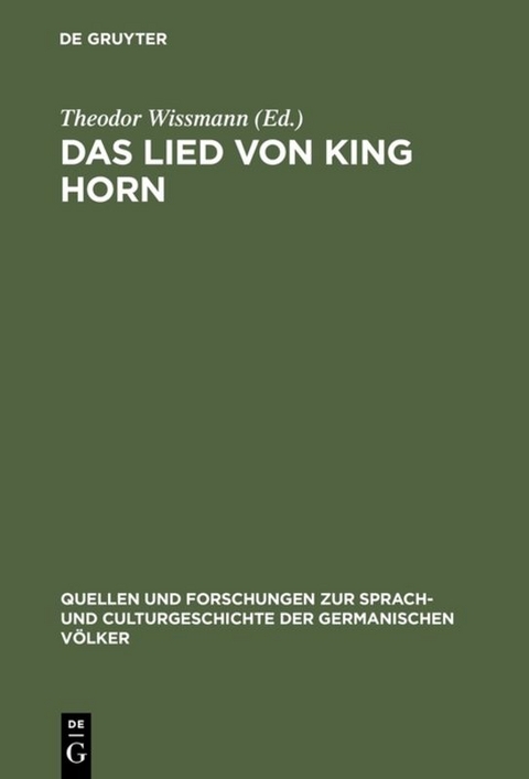 Das Lied von King Horn - 